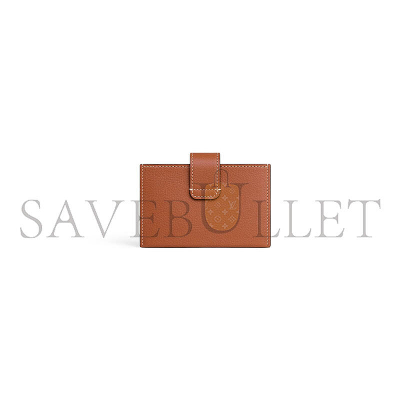 ce1i*e accordeon card holder nino in S*pple grained calfskin 10n843ghh.04lu (11*7*2.5cm)